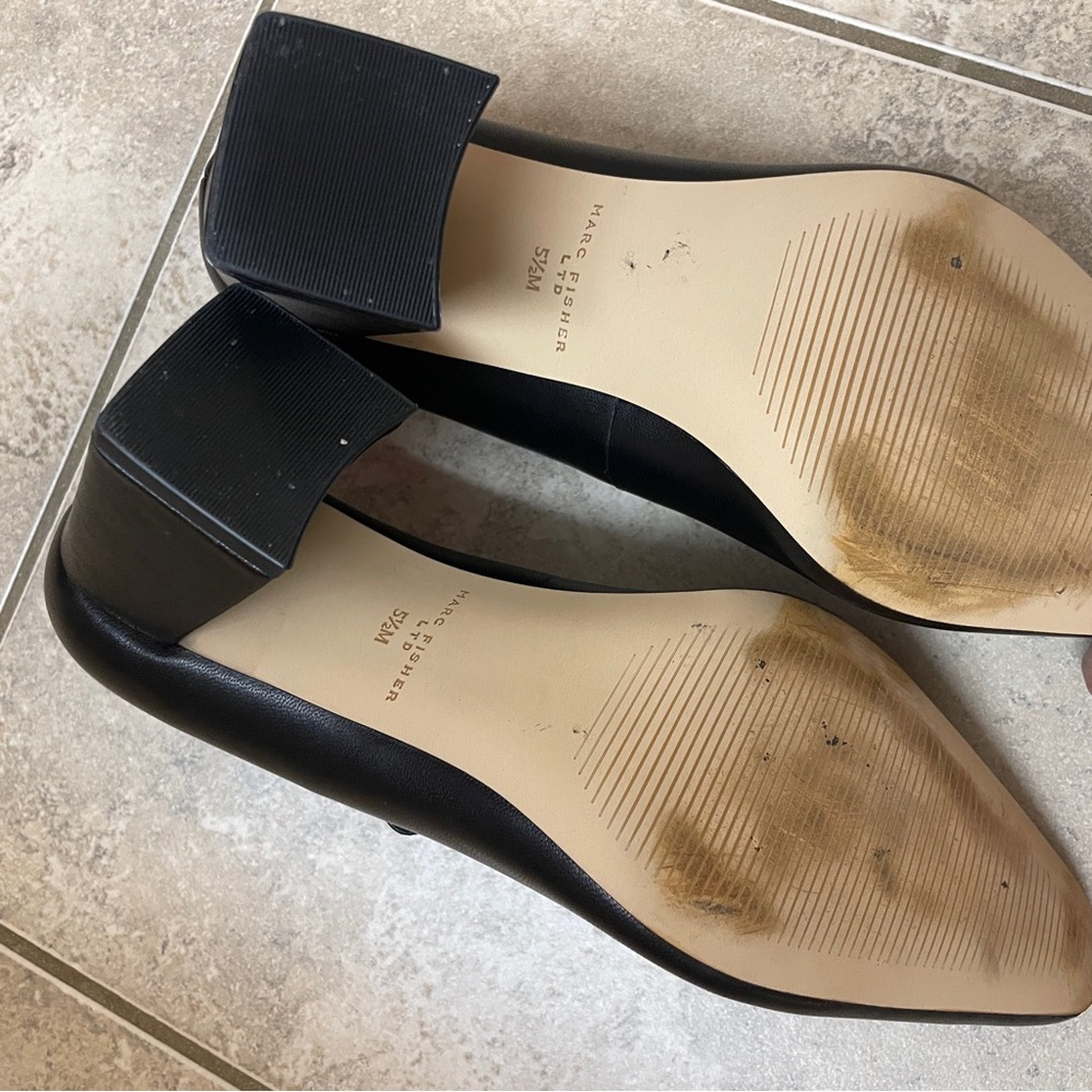 Marc Fisher LTD Nollie Pointed Toe Pump Size 5 1/2 M - Picture 6 of 7